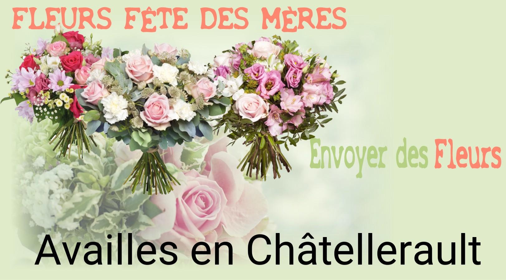 Bouquet de Fête des Mères livré à Availles-en-Châtellerault
